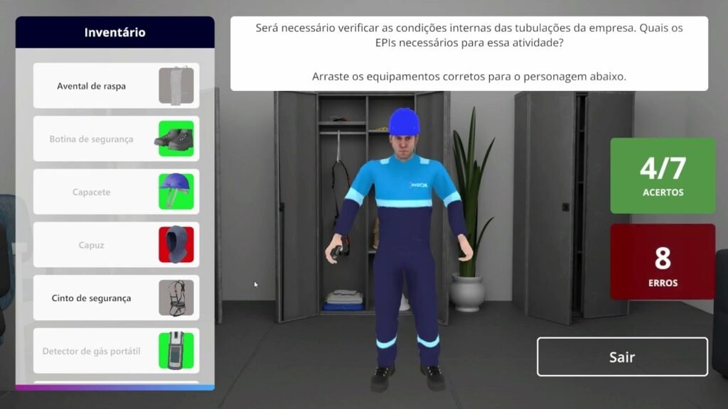 Selection of PPE