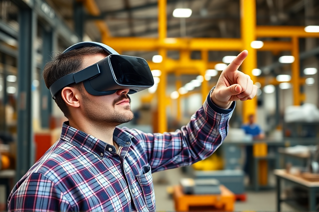 Realidade Virtual aplicada a treinamento corporativo.