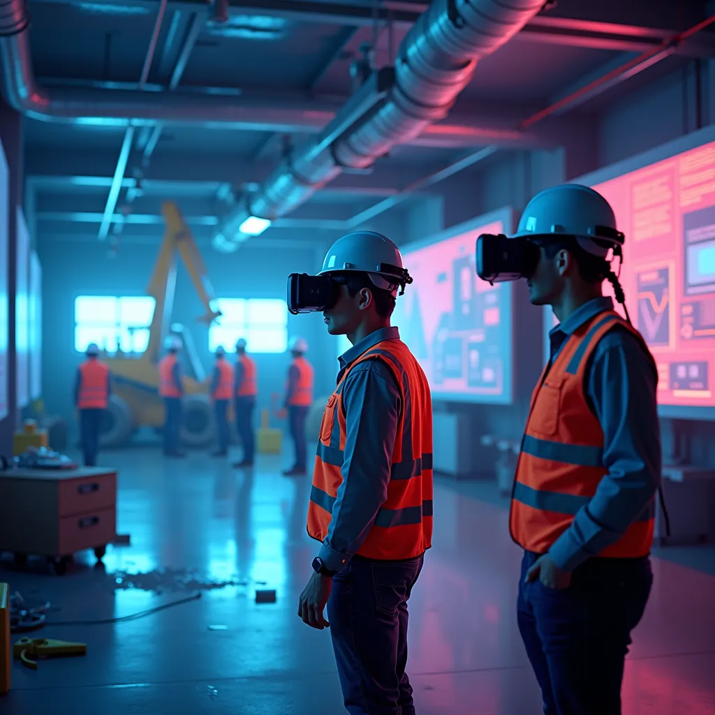 A Realidade Virtual (VR) está transformando os treinamentos corporativos em áreas como construção civil, petróleo e gás, oferecendo simulações realistas para aprendizado seguro. Colaboradores podem praticar tarefas perigosas em um ambiente controlado, o que aumenta a retenção de conhecimento e permite feedback em tempo real.